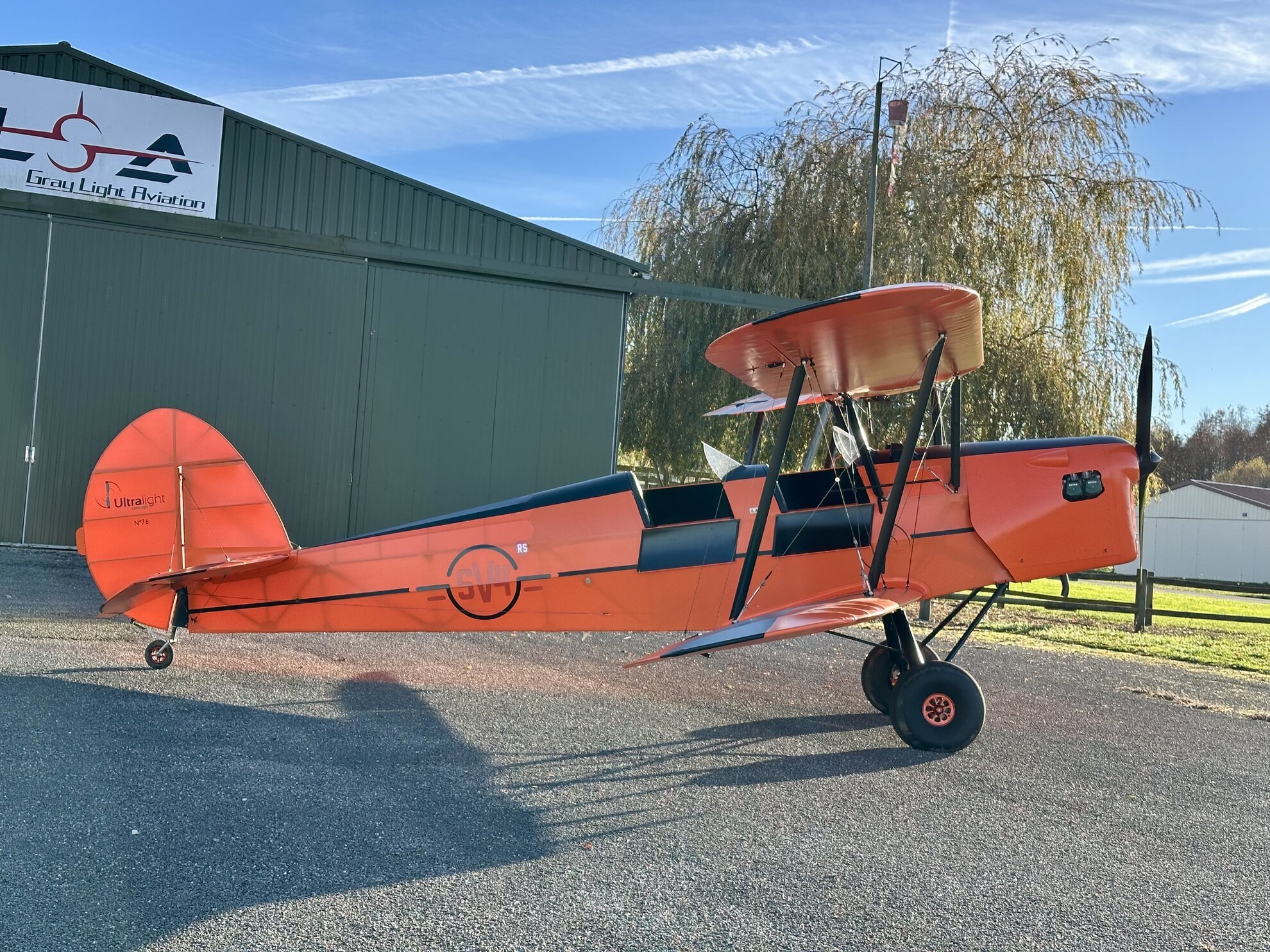 Gray Light Aviation - Revendeur ULM Stampe SV4-RS