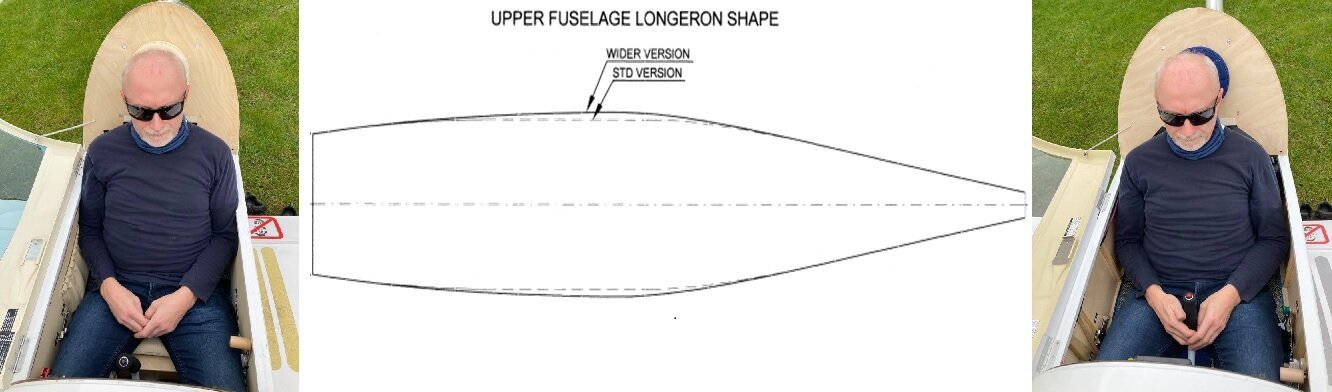 SD1 - Version XL width fuselage : + 5 cm en largeur